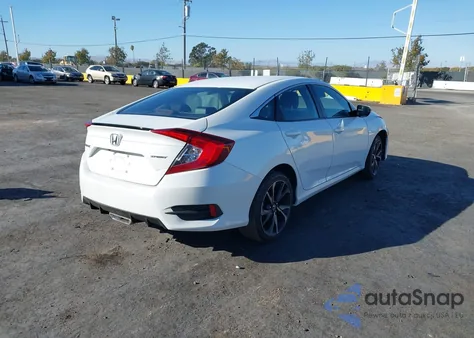 2020 Honda Civic Sport из США, поврежденный, VIN 2HGFC2F84LH502814
